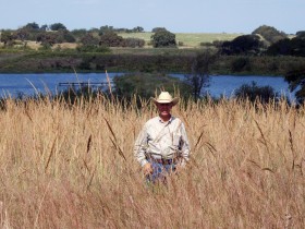 gary in indian ricegrass, 77 ranch, holistic management practitioner